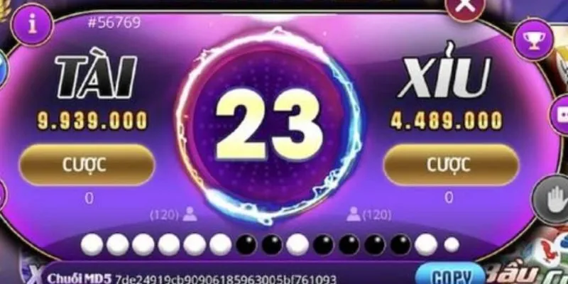 Tài xỉu MD5 - lựa chọn thông minh của cao thủ